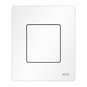 Металлическая панель смыва TECEsolid белая матовая, для инсталляции писсуара, 124 x 104 x 6 мм 9242433