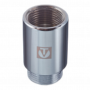 Удлинитель резьбовой ВН 1" x 100 мм латунь-хром VALTEC (VTr.198.C.06100)