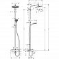 Душевая система HansGrohe HG Crometta S 240 1jet Showerpipe, хром (с темостатом)