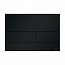 Металлическая панель смыва TECEsquare II черная матовая для инсталляции унитаза, 150 x 220 x 3 мм