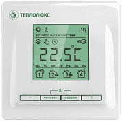 Хронотермостат TP 520 ТЕПЛОЛЮКС цифровой термостат (программируемый) с дисплеем белый