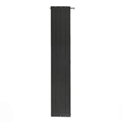 Радиатор STOUT Oscar 2000 мм 4 секции, алюминий (боковое подключение) черный
