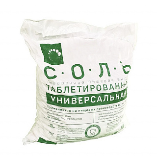 Соль таблетированная Гейзер 25 кг Артикул 41002