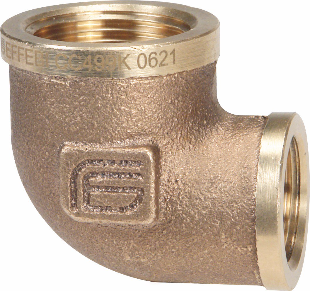 Угол 90° ВВ 3/4" x 1/2" бронза EFFEBI – купить за 2 164,00 руб.