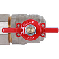 Кран шаровый ROMMER 3/4" ВН  с угловой американкой бабочкой