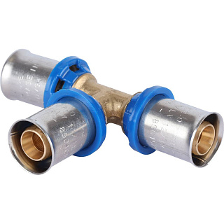 Тройник равнопроходный APE (Италия) 16 х 16 х 16 для металлопласта прессовой Артикул ARL2200111