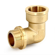 Угол резьбовой 3/4" ВН с упором, латунь UNI-FITT OPTIMAL (612G3301)