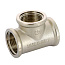 Тройник резьбовой (ВР) 3/4" никель UNI-FITT