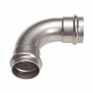 Отвод 90° 108 двухраструбный нержавеющая сталь TECE Артикул PS50021080000