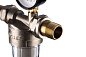 Фильтр магистральный промывной Гейзер Бастион 112 3/4" для ХВС с манометром