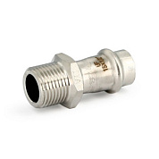 Муфта пресс-Н 42 х 1 1/4", нержавеющая сталь UNI-FITT