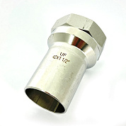 Вставка-B 42 x 1 1/2", нержавеющая сталь UNI-FITT