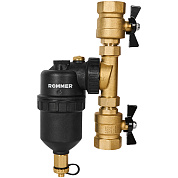 Сепаратор шлама поворотный с магнитом ROMMER 1 1/4"