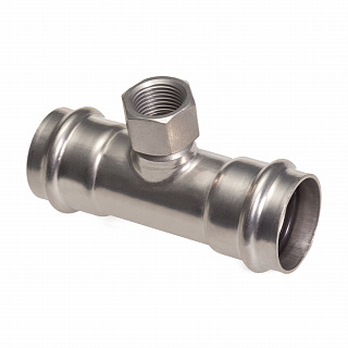 Тройник В-пресс 108 x 3/4" x 108 нержавеющая сталь TECE Артикул PS4130G10806108