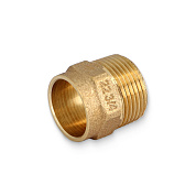 Муфта переходная 22 х 3/4" (НР) под пайку EFFEBI, бронза (HB4243A052200)