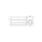 Муфта соединительная BIS M16x48мм WALRAVEN