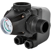 Реле давления для водоснабжения ROMMER  KRS-7 1" со встроенным манометром