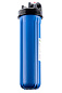 Корпус ГЕЙЗЕР 1" под картридж 20" Big Blue для холодной воды с кронштейном, синий
