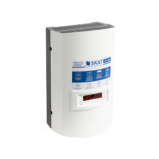 Артикул 781 Стабилизатор сетевого напряжения БАСТИОН TEPLOCOM Skat STP-10000 исп. Н, настенный, 220 В, 10000 ВА, U вх. = 120 - 280 В, для котлов