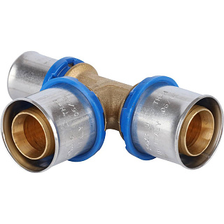 Тройник APE (Италия) переходной 26 х 26 х 20 для металлопласта прессовой Артикул ARL2400332