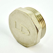 Заглушка Н 1 1/2" никелированная LD Pride