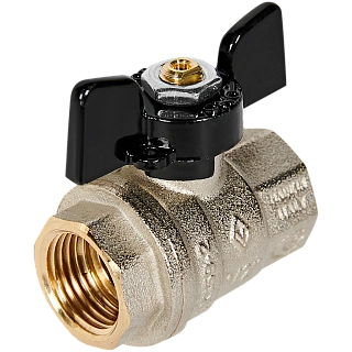 Кран шаровый BUGATTI OREGON 1/2" ВВ бабочка BUGATTI 