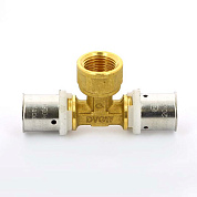 Тройник пресс-В 20 х 1/2" х 20 UNI-FITT