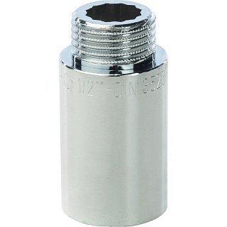 Удлинитель хромированный STOUT 1/2" x 40 мм внутренняя/наружная резьба Артикул SFT-0002-001240