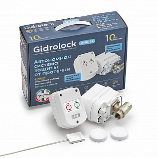 Комплект Gidrоlock WINNER RADIO TIEMME 3/4 для защиты от протечек воды  Артикул 31204012