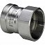 Муфта пресс-В 76х2"1/2 нержавеющая сталь Sanpress Inox VIEGA