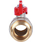 Кран шаровый ROMMER 1"1/4 НН - полный проход, бабочка 