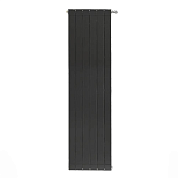 Радиатор STOUT Oscar 1800 мм 5 секций, алюминий (боковое подключение) черный