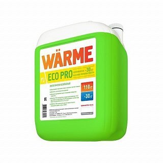 Теплоноситель пропиленгликоль 10кг - Warme Eco Pro 30 Артикул ecopro.30.10