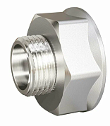 Переходник НВ 1 1/2" х 1 1/4" никелированный LD Pride