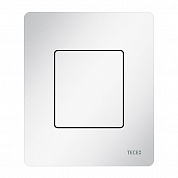 Металлическая панель смыва TECEsolid белая глянцевая, для инсталляции писсуара, 124 x 104 x 6 мм 9242432