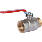 Кран шаровый ROMMER 1"1/2 ВН - полный проход, ручка 