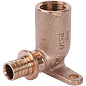 Водорозетка надвижная 16-Rp 1/2" REHAU RX длин. (бронза)