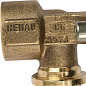 Водорозетка надвижная 20-Rp 1/2" REHAU RX корот. (бронза)