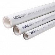 Труба полипропиленовая PN 25 40х6,7 (штанга 4м) PP-ALUX армированная алюминием VALTEC