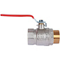 Кран шаровый ROMMER 1"1/2 ВН - полный проход, ручка 