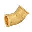 Угол резьбовой 45° (ВР) 3/4" латунь UNI-FITT