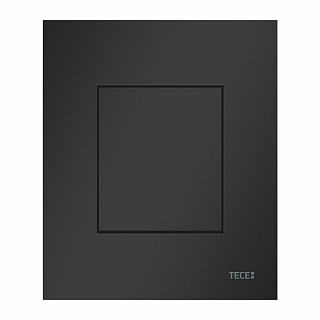 Пластиковая панель смыва TECEnow черная матовая, для инсталляции писсуара, 124 x 104 x 5 мм Артикул 9242406