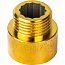 Удлинитель резьбовой ВН 1/2" x 15 мм латунь STOUT
