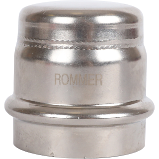 Заглушка под пресс 35 мм, для труб из нержавеющей стали ROMMER Артикул RSS-0025-000035
