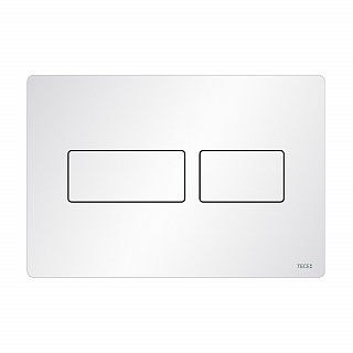 Металлическая панель смыва TECEsolid белая матовая для инсталляции унитаза 220 x 150 x 6 мм Артикул 9240433