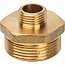 Ниппель переходной резьбовой НР 1"1/4 x 1/2" латунь STOUT