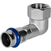 Угол 90° переходной под пресс 15 x 1/2" (ВР) из нержавеющей стали STOUT (SSS-2009-001512)