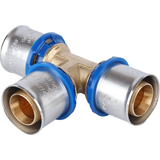 Тройник равнопроходный APE (Италия) 26 х 26 х 26 для металлопласта прессовой Артикул ARL2200333