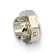 Переходник резьбовой 1" 1/2 х 2" ВН никель UNI-FITT OPTIMAL (603N6701)