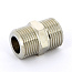 Ниппель резьбовой 3/8" x 3/8" (НР) никель UNI-FITT